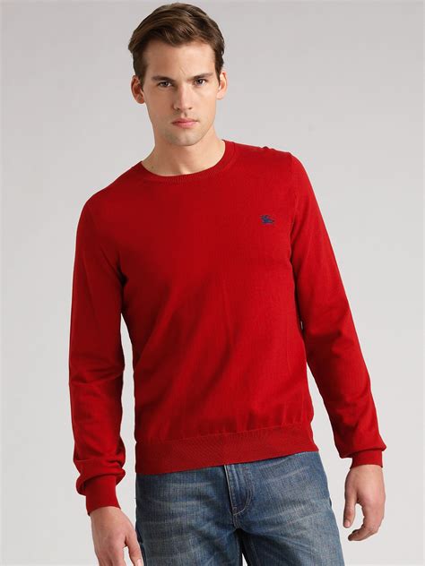 Burberry Designer Sweaters: Cardigans, Crewneck & Pullovers